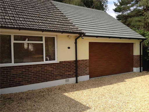 Timber effect roller shutter garage door supply  fit in Ringwood