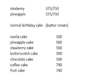 L V Iyengar Bakery menu 6