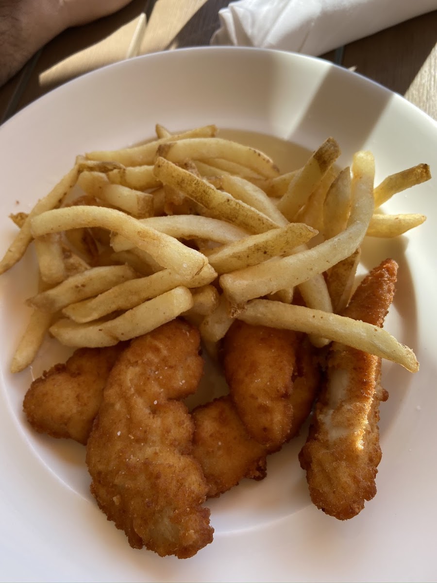 Gluten-Free Fish & Chips at Waldorf Astoria Orlando