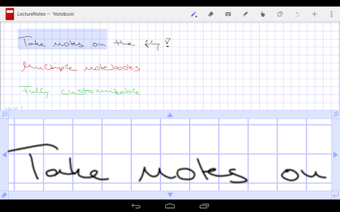 LectureNotes Screenshot