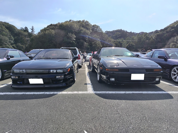 ソアラのSOARER　UZZ40・エコパミーティング・レア車発見に関するカスタム事例の投稿画像4枚目