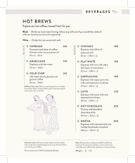 Suchali's Artisan Bakehouse menu 1