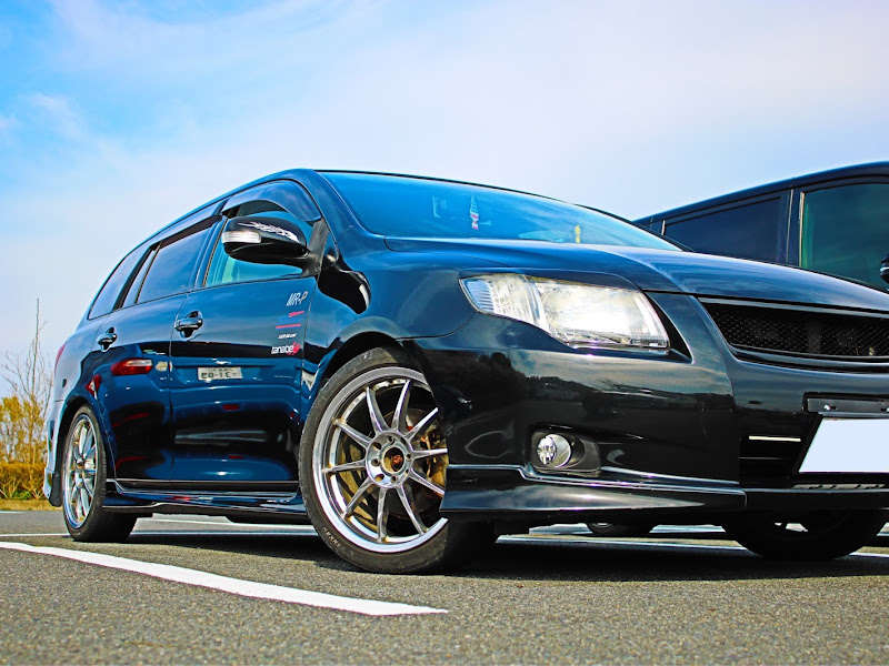 カローラフィールダーZZE123G ZZE122G　TEIN　車高調