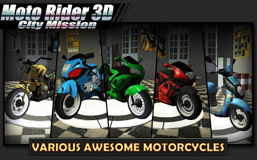 Moto Rider 3D: City Mission