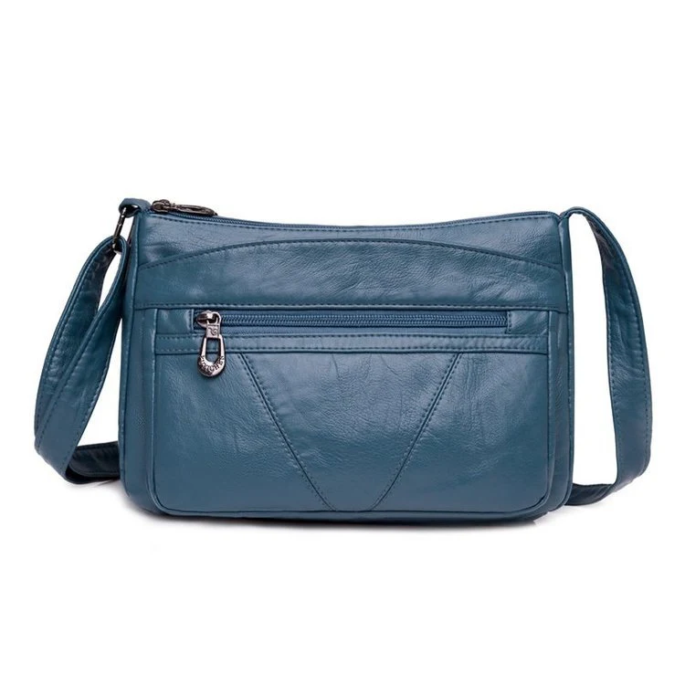 Title 12, New Trendy One Shoulder Womens Soft Leather Me...