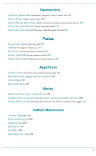 Videsi Cafe menu 1