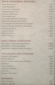 Ajwa Arabian Dines menu 3