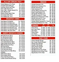 Mr. Bikaner's menu 2