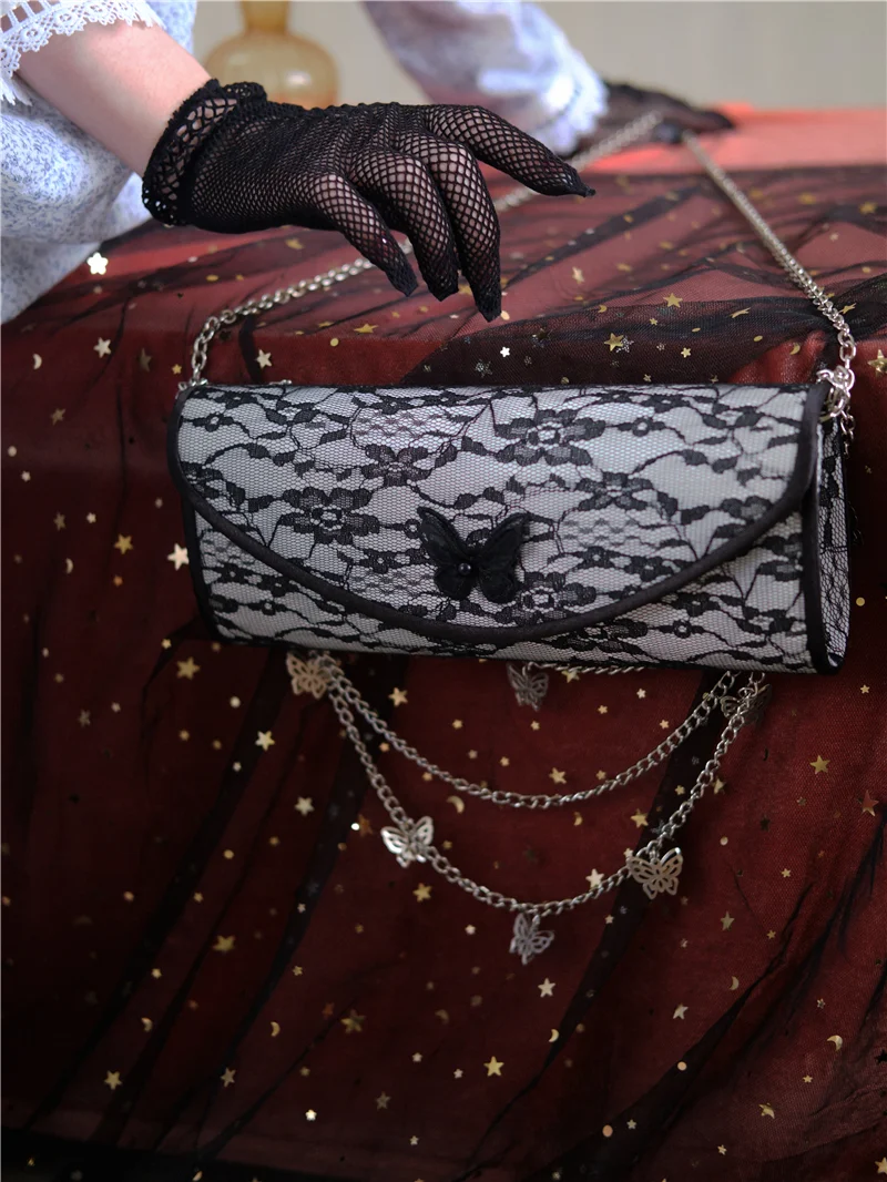 Title 3, Pochette polyvalente Lace Niche Design avec den...