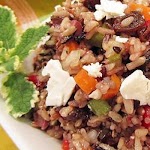 Mediterranean Brown Rice Salad was pinched from <a href="http://allrecipes.com/Recipe/Mediterranean-Brown-Rice-Salad/Detail.aspx" target="_blank">allrecipes.com.</a>