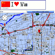 Xi'an map  Icon