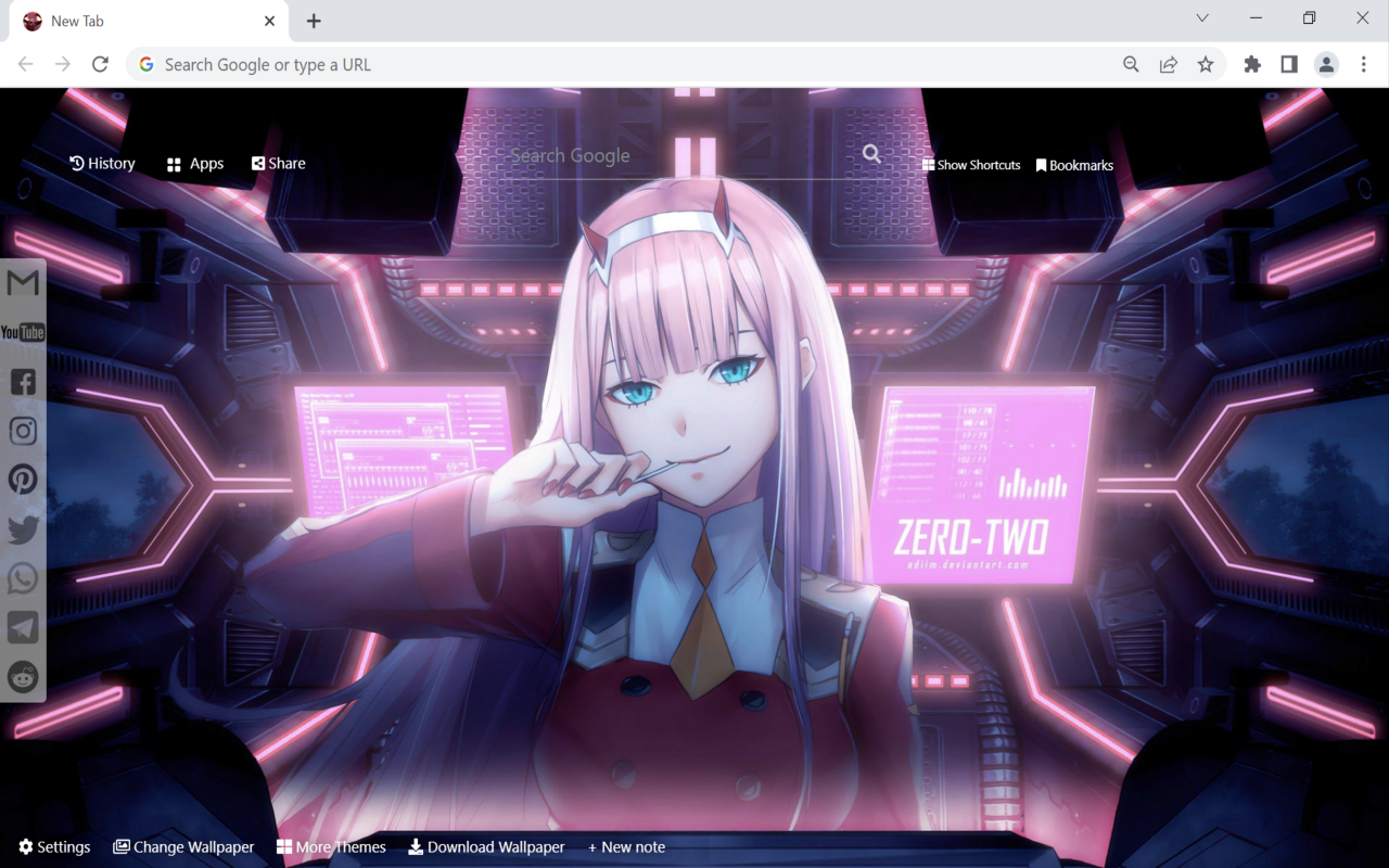 Zero Two Wallpaper Preview image 2