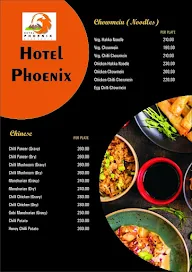 Phoenix menu 1