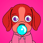 Bubblegum Puppy #7820