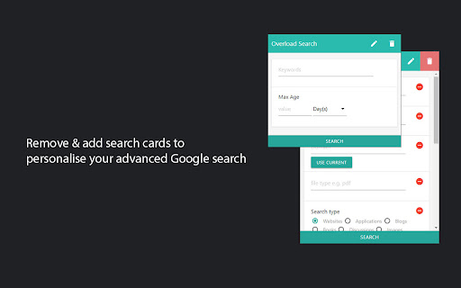 Overload Search - Advanced Google Search