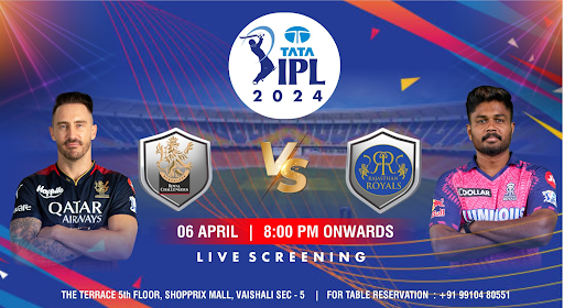 RR vs RCB: TATA IPL 2024 Rajasthan Royals vs Royal Challengers Bangalore (Screening)