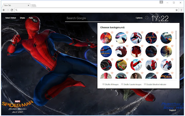  Spider Man  Homecoming Wallpaper  HD  New  Tab  Chrome Web Store