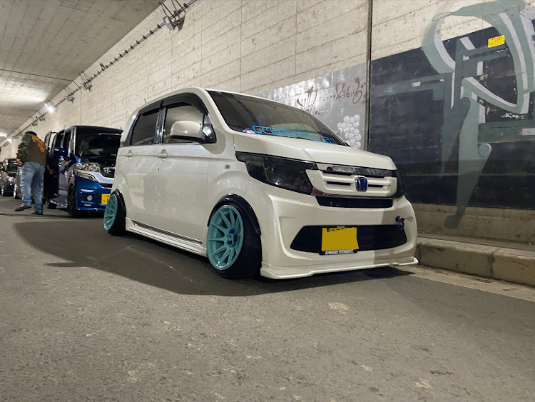 パレットSWのイイネ、コメントありがとうございます🙇・オフ会・グロウゴースト85・バナー剥がした🥺・ホイールクラック発見⁉️😩に関するカスタム事例の投稿画像4枚目