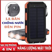 Sạc Pin Dự Phòng Năng Lượng Mặt Trời - 20000 Mah