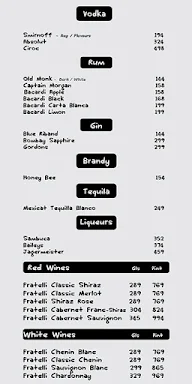 Ooolala: All Day Cafe & Bar menu 3