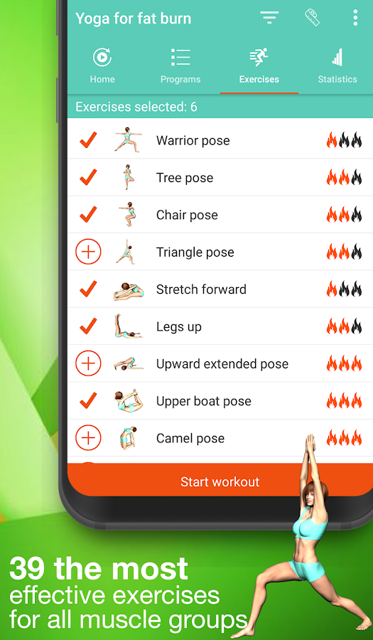 Yoga for weight loss - lose weight program at home - Android Apps on ...