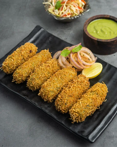 Crispy Makhmali Kebab