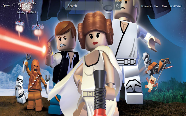 LEGO Star War wallpapers New Tab