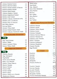 Hotel Sandesh menu 2