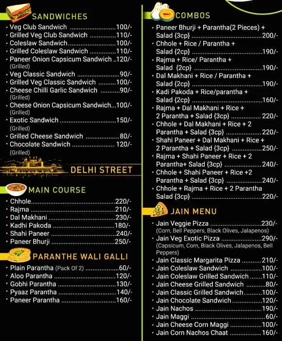 Little Delhi menu 