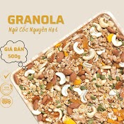 Granola Siêu Hạt Ăn Kiêng Meganuts 500Gr Mix Hạt Dinh Dưỡng Không Đường - Ngũ Cốc Giảm Cân, Dinh Dưỡng Mẹ Bầu