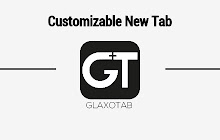 GlaxoTab - Customizable New Tab Page small promo image