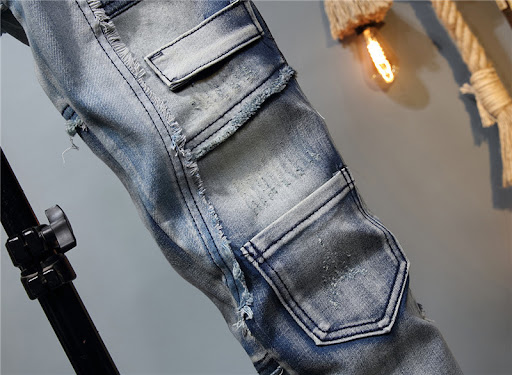 Title 4, Mens European and American Stitching Color-blo...