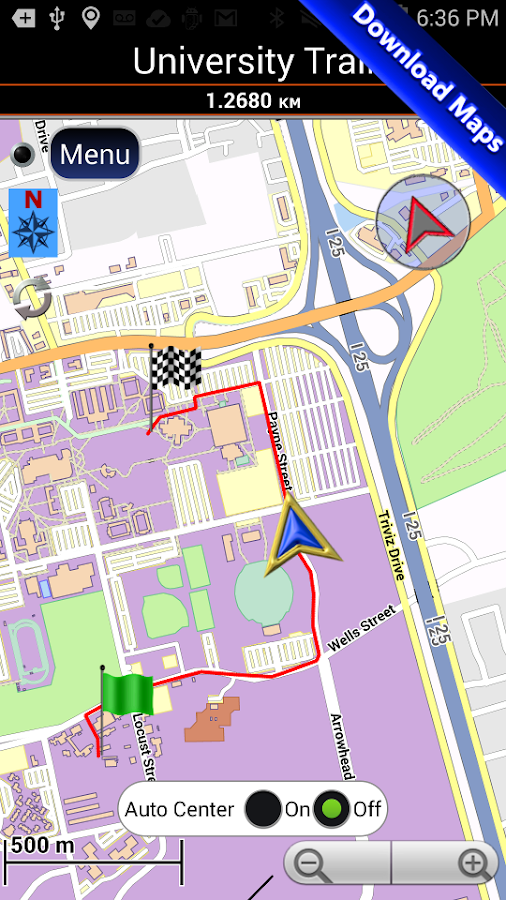    GPS Waypoints Navigator- screenshot  