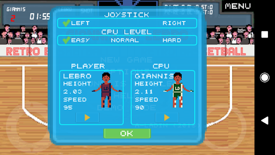 Giannis versus Lebron - Retro Basketball 1.2.3 APK + Mod (Unlimited money) for Android