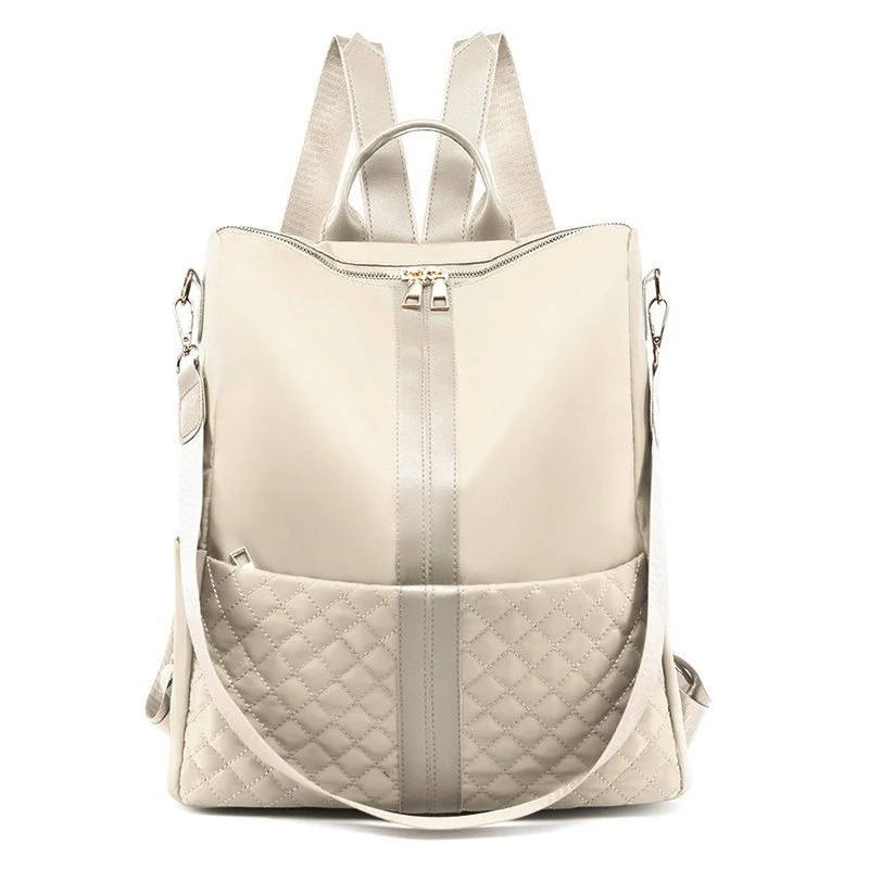 Title 6, Mochila Oxford Casual Feminina Grande Capacidad...