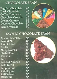 Paan Culture menu 8