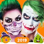Cover Image of ダウンロード Halloween Scary Mask Photo Editor 80 APK