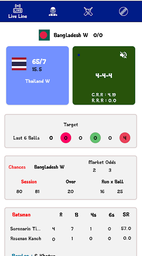 Screenshot Live Cricket TV Score LiveLine