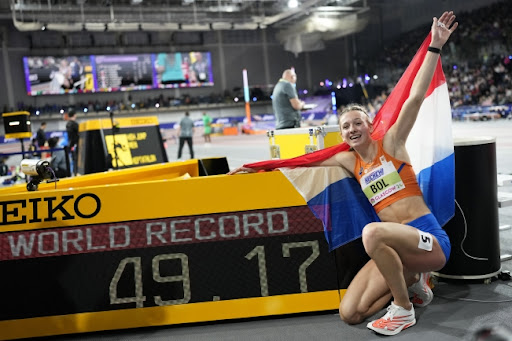 Svetski dvoranski rekord Femke Bol na 400 metara