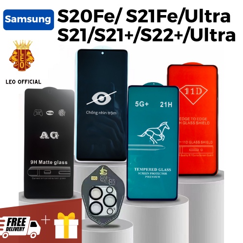 Kính Cường Lực Samsung S20 Fe S21/S21+ /S21 Fe S22+ Plus Full Màn Hình Màn Trong Suốt Chống Xước Độ Bền Cao Có Tặng