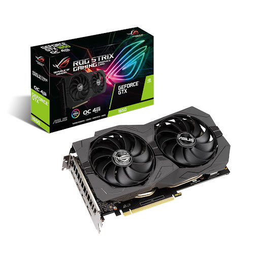 Card màn hình ASUS ROG Strix GeForce GTX 1650 OC edition 4GB GDDR6 4GB GDDR6 (ROG-STRIX-GTX1650-O4GD6-GAMING)