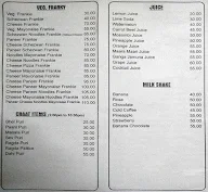 Saathi Fast Food menu 2