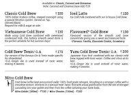 Brewgarten menu 1