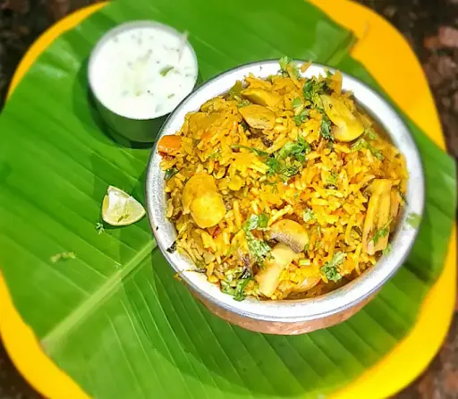 Mushroom Biriyani