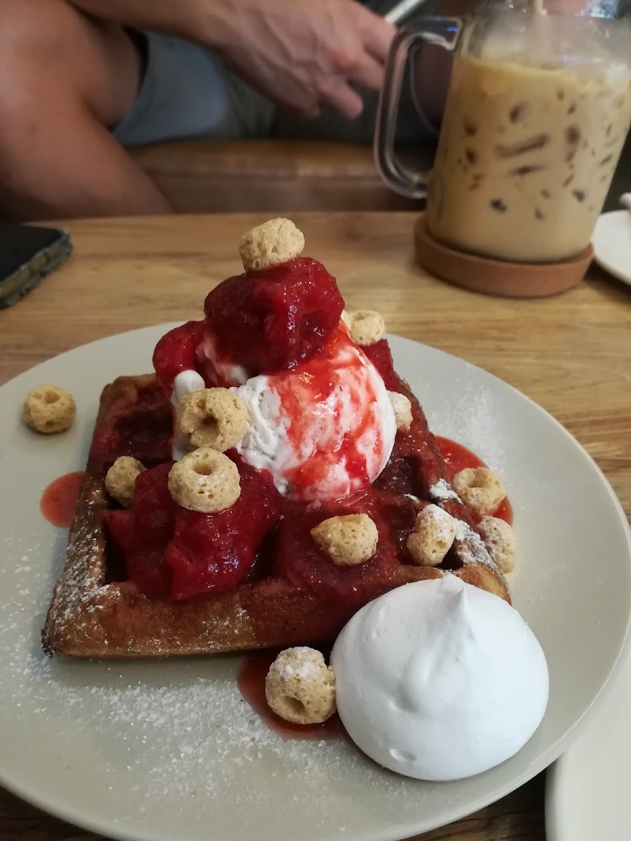 Gluten-Free Waffles at Theera Healthy Bake Room