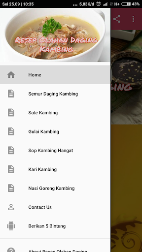 Resep Olahan Daging Kambing