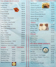 Hotel Mayur Restaurant menu 4