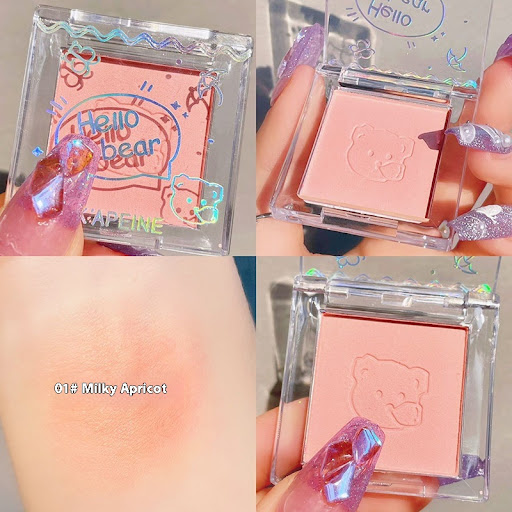 Title 2, Monochrome Blush for cheeks, Blue and Purple Ch...