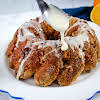 Thumbnail For Drizzling Glaze Over The Pecan Orange Bread.