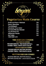 The Big Biryani House menu 7